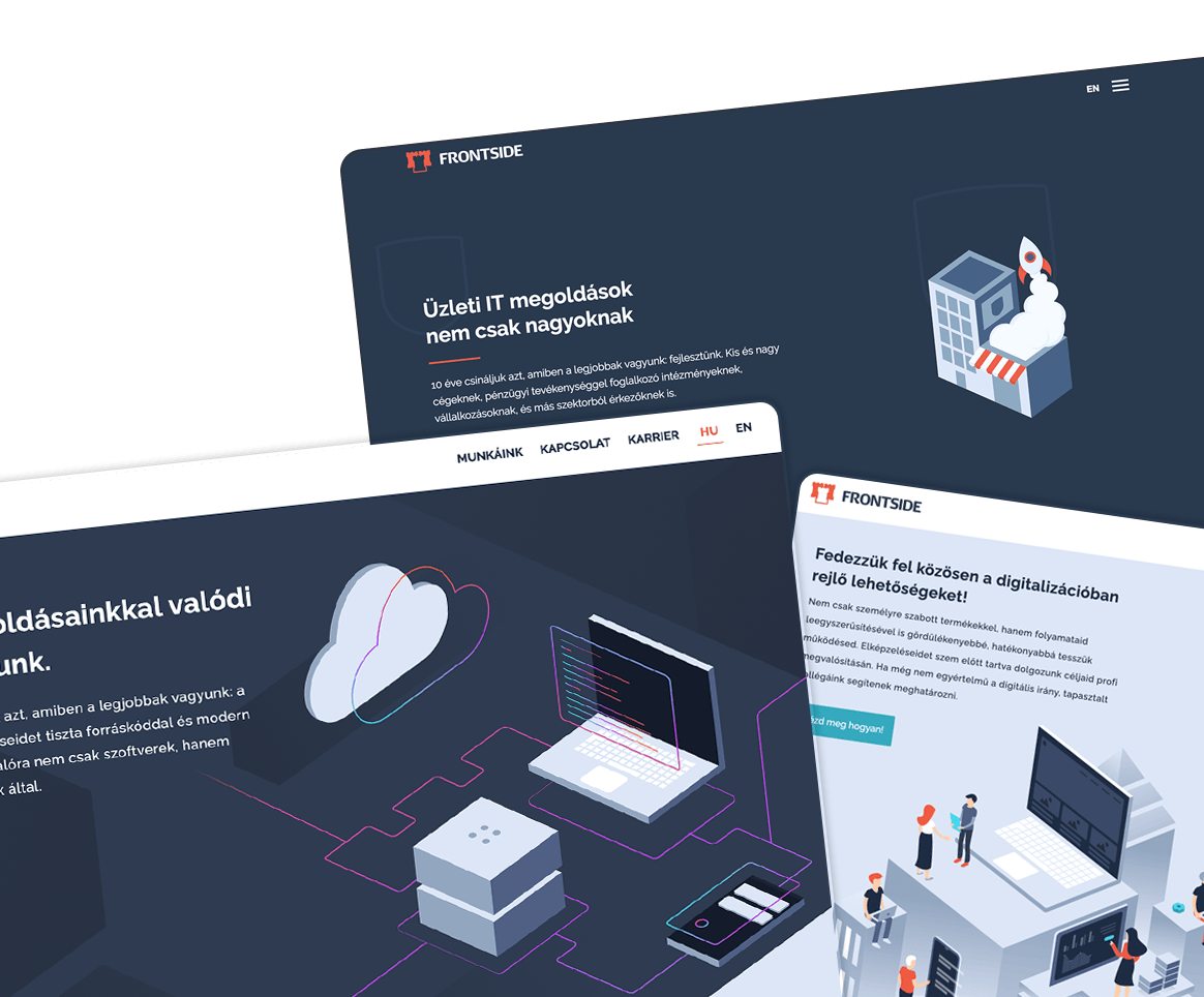 Frontside - Agency Website
